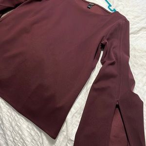 Barely worn maroon blouse